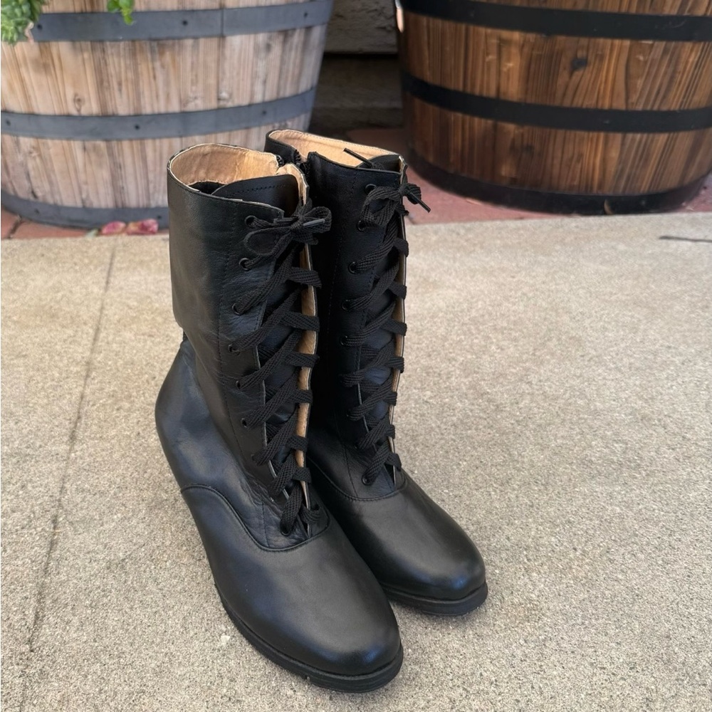 Adelita Folklorico Lace-Up Women's Boots